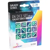 GameGenic Galaxy Neptune D6 DiceSet 16 mm (12) noppasetti