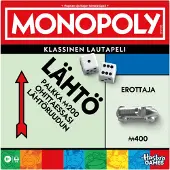Hasbro Classic Monopoly lautapeli