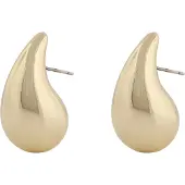 Sno of sweden Yenni Small Earring - Plain Gold