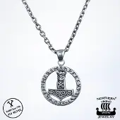 Northern Viking Jewelry Thorin Vasara hopeariipus