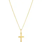 Top Gold hopeinen risti kullattu 5256741500