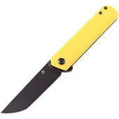 Kansept Knives Foosa Folder Yellow G10