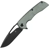 Kansept Knives Kryo Framelock Green Micarta