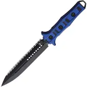 Heretic Knives Nephilim Fixed Blade Blue/Blk