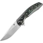 Kansept Knives Accipiter Titanium + Green Car