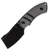 Kansept Knives Korvid S Fixed Blade Black Mic