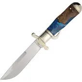 Rough Ryder Safety Folder RR2654, Satin 440, Pandora Swirl Wood Resin, pocket knife