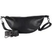 Harbour 2nd Just Pure Novalie Crossbody-laukku Nahka 43 cm Musta