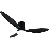 TRIO Göteborg LED tuuletinkattovalaisin 20W 2700-6500K 132cm mattamusta