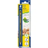 Staedtler Noris 120, 2H, Musta, Keltainen, PEFC, 2 mm, 1 kpl, Saksa (120-4)
