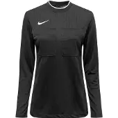 Nike Tuomarin paita II Dri-FIT - Musta/Musta Pitkähihainen Nainen, koko Medium