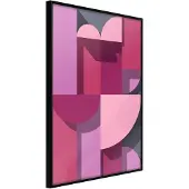 Artgeist Pink Geometry juliste