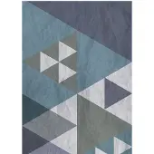 Artgeist Blue Patchwork fototapetti