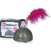 Kärkkäinen Robocat harmaa liikkuva hiiri kissan lelu