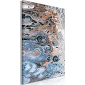 Artgeist Sienna Blue Marble Vertical taulu