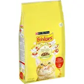 Purina Friskies Adult 7,5kg naudanlihaa, kanaa ja lisättyjä kasviksia kissanruoka