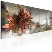 Artgeist Lilies And Abstraction taulusetti