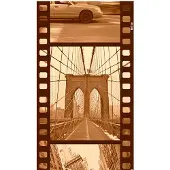 Artgeist New York - Collage (Sepia) fototapetti