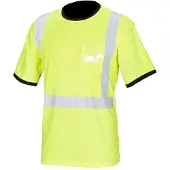 Priha 4080 keltainen huomio varo T-paita