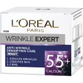 L'Oréal Paris Wrinkle Expert 55+ 50 ml kiinteyttävä yövoide ryppyjä vastaan