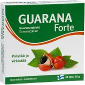 Kärkkäinen Guarana Forte 40 tabl. ravintolisä