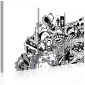 Artgeist Artistic Mess - Triptych taulusetti