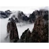 Artgeist Sea of ​​pilvien Huangshan Mountain, Kiina fototapetti