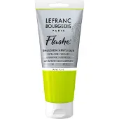 Taidepiste LB Flashe vinyyliväri 163 Fluorescent yellow - 80ml