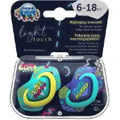 Canpol Babies Neon Love 2 kpl silikoni huvitutti