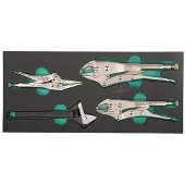 Kamasa-Tools jakoavain ja lukkopihtisarja,