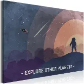 Artgeist Explore Other Planets Wide taulu