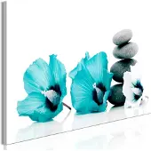 Artgeist Calm Mallow Narrow Turquoise taulu