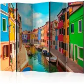 Artgeist Colorful Canal In Burano 5-osainen sermi