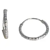 Silver Bar 4256 Bone korvakorut