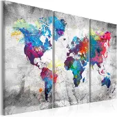 Artgeist Maps: Grey Style taulusetti