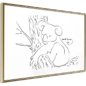 Artgeist Resting Koala juliste