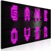 Artgeist Pink Neon (1 Part) Narrow taulu