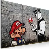 Artgeist Super Mario Mushroom Cop taulusetti