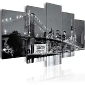 Artgeist Black-and-white glimpse taulusetti
