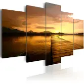 Artgeist Sunset Island taulusetti