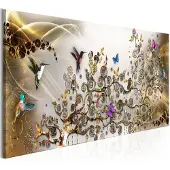 Artgeist Hummingbirds Dance Gold taulu