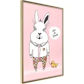 Artgeist Friendly Bunny juliste