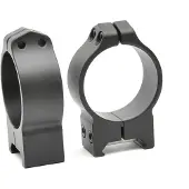 Warne 34 mm med weaver mattamusta kiikarinjalka