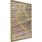 Artgeist Golden Stripes juliste