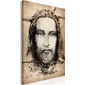 Artgeist Shroud of Turin in Sepia (1 Part) Vertical taulu