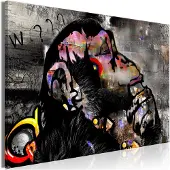 Artgeist Pensive Monkey (1 Part) Wide taulu