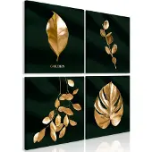 Artgeist Floristic Chic (4 Parts) taulusetti