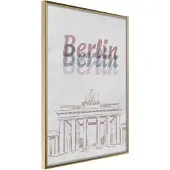Artgeist Pastel Berlin juliste