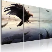 Artgeist Eagle Above The Surface Of A Lake taulusetti