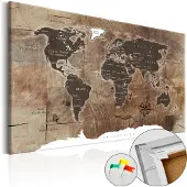 Artgeist Wooden Mosaic [Cork Map] korkkitaulu